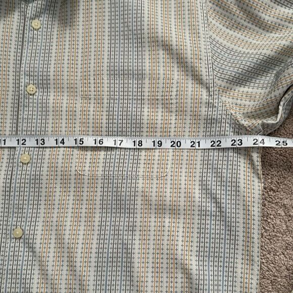 Men's Tommy Bahama Cotton Button Down Long Sleeve Shirt Size Large - Picture 9 of 10